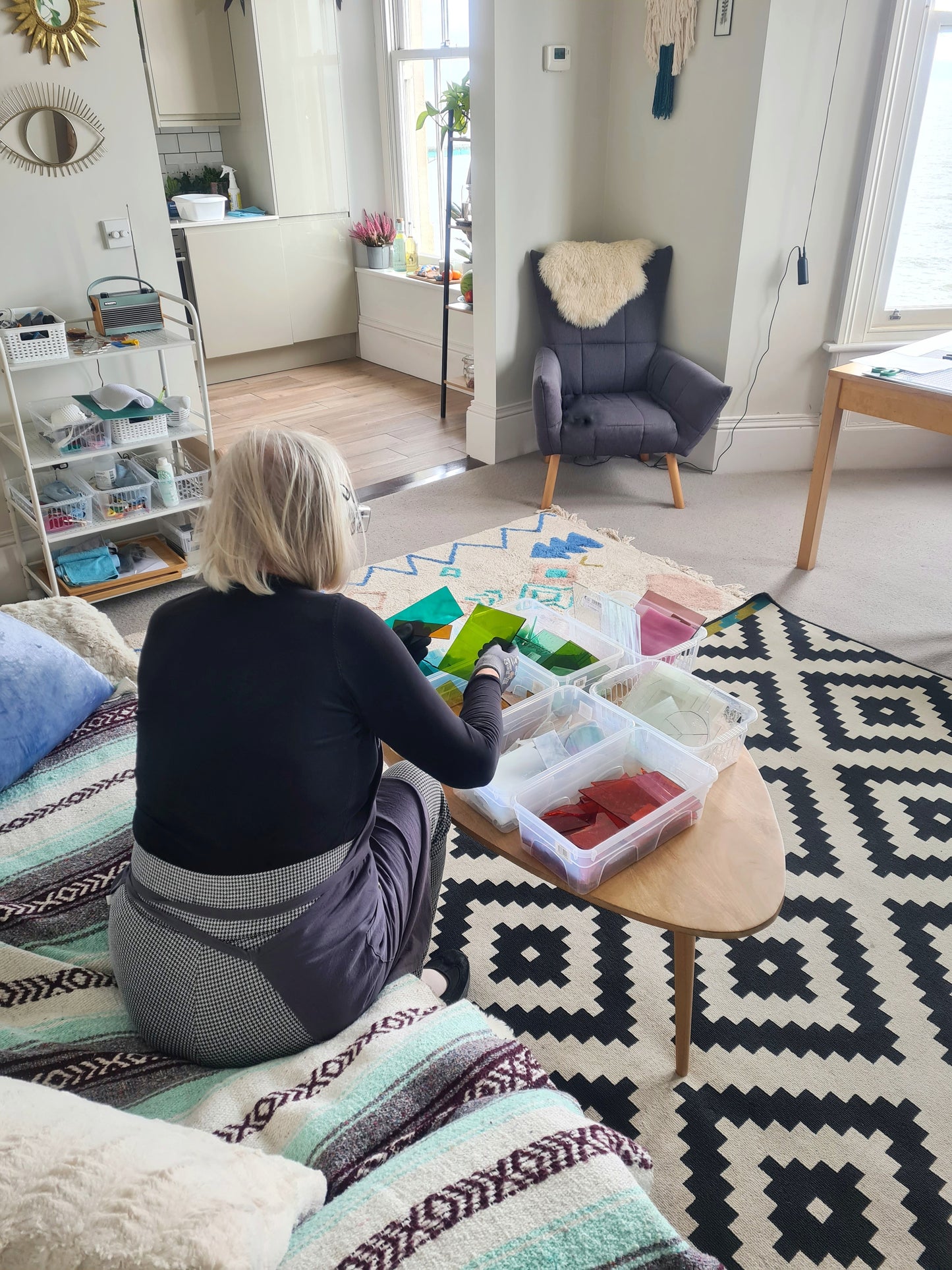 Beginners Stained Glass Workshop - Panoramic Sea View