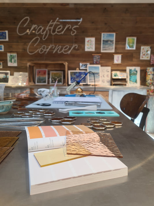 Beginners Stained Glass Workshop - Flourish Farm Shop