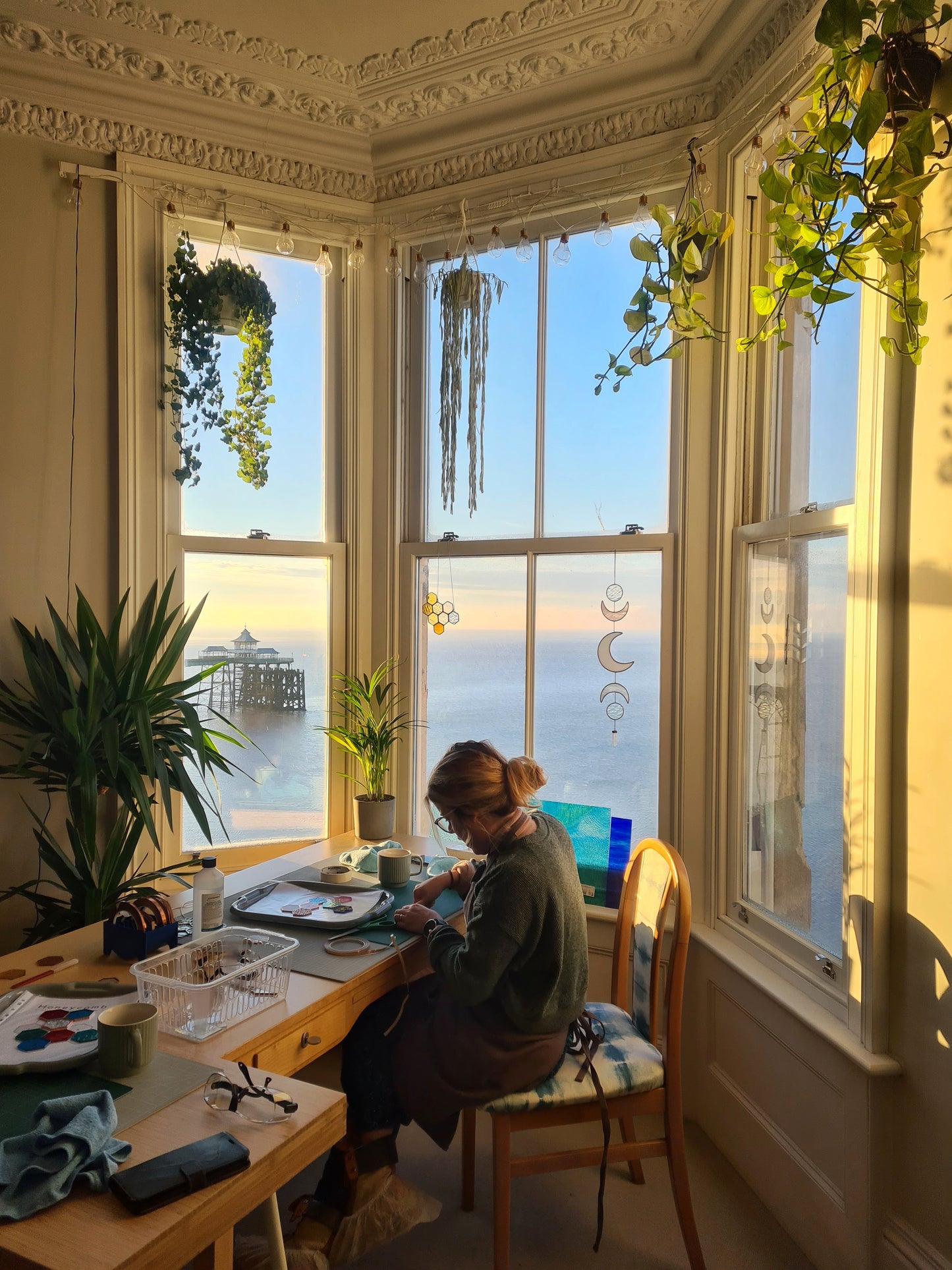 Beginners Stained Glass Workshop - Panoramic Sea View