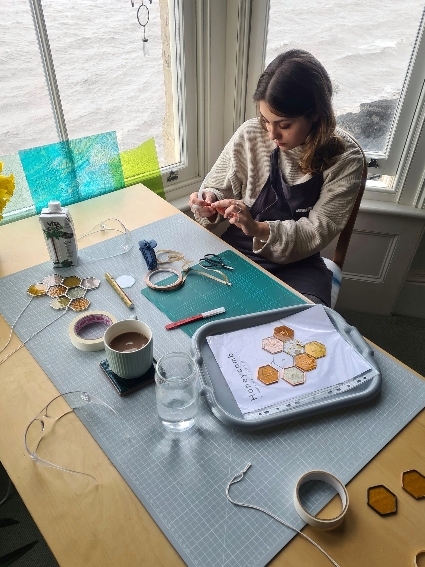 Beginners Stained Glass Workshop - Panoramic Sea View